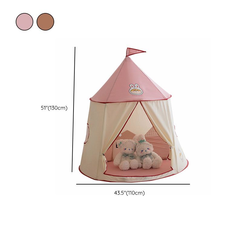 Tente Château Enfant Pliable avec Tapis et Lampes Lumineuses Magiques