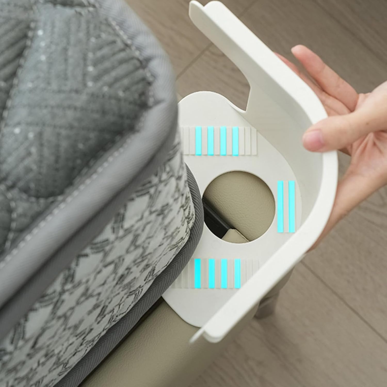 Lot de 4 supports de draps à verrouillage pour coins