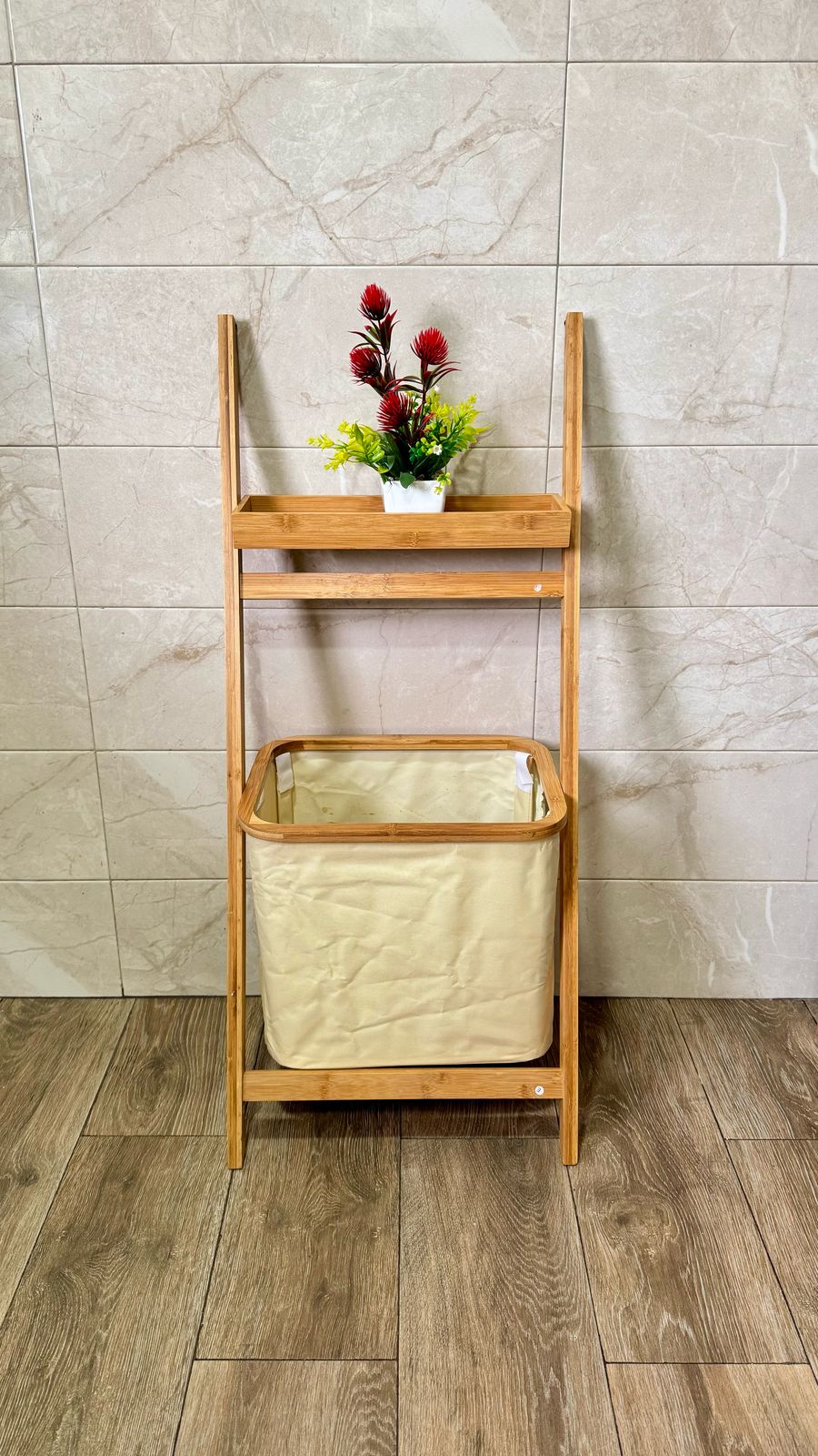 Panier à linge en bambou